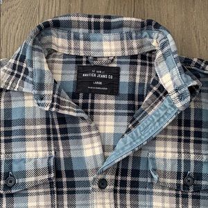 Men’s Nautica Jeans Co denim collared button down